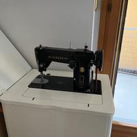Macchina da cucire singer a pedale vintage
