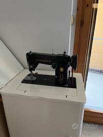 Macchina da cucire singer a pedale vintage