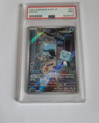 carta pokemon eiscue psa9