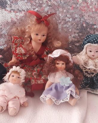 Bamboline in ceramica 