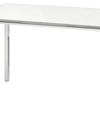 Torsby Ikea tavolo, cromato con piano in vetro