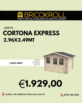 casetta di legno