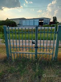 Cancelli di ferro zincato larghi 2 m