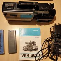 Videocamera Philips HQ VKR 6820 (anni 80)
