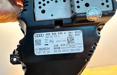quadro strumenti audi a6c7