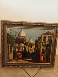 Quadro olio su tela del pittore Senigalliesi