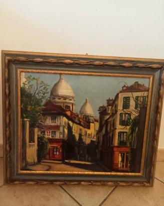 Quadro olio su tela del pittore Senigalliesi