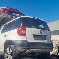 Ricambi skoda yeti cofano paraurti anteriore trave