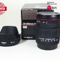 SIGMA 18-200 F/3.5-6.3 DC X SIGMA (Sigma Fotocamer