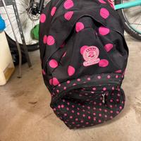 Zaino piu astuccio invicta con carrello removibile