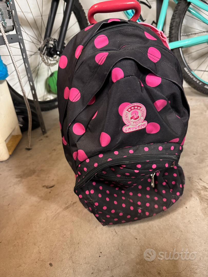 Zaino piu astuccio invicta con carrello removibile Abbigliamento