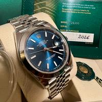 Rolex Datejust 41mm 126300 blu jubilee nuovo 2026