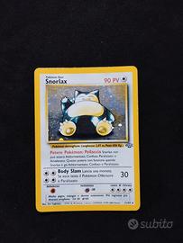 Pokémon snorlax jungle holo