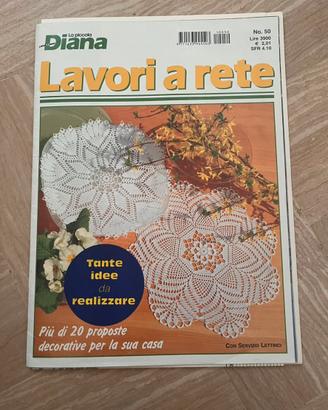 Rivista La Piccola Diana Lavori a Rete n 50