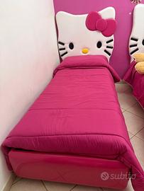 Letti hello kitty con cassettoni 