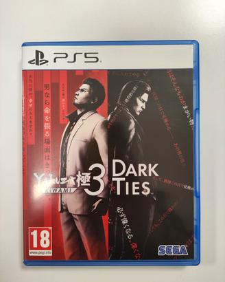 Yakuza Kiwami 3 Dark Ties PS5 Playstation 5 Gioco