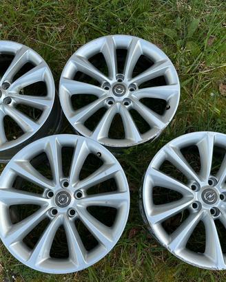 4 Cerchi Lega Opel Astra Zafira R18 oroginali