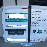 Porte posteriori VW Caddy 2022 bianche