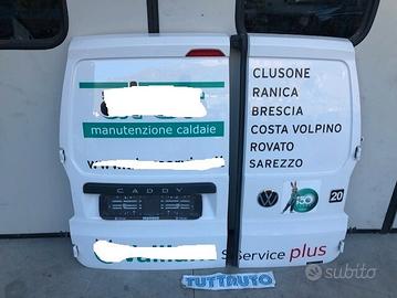 Porte posteriori VW Caddy 2022 bianche