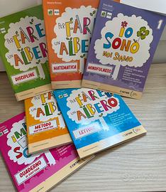 Set di libri per la classe 1^scuola primaria