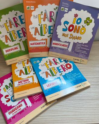 Set di libri per la classe 1^scuola primaria