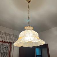 Lampadario vetro di Murano