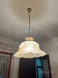 Lampadario vetro di Murano