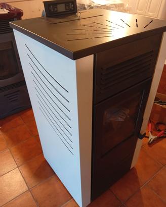Stufa a pellet 14 kW REVISIONATA