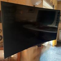 Tv samsung 65 pollici curvo con staffa