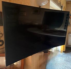Tv samsung 65 pollici curvo con staffa