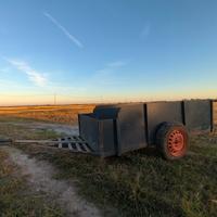 CARRELLO RIMORCHIO  MOTOCOLTIVATORI e TRATTORINI
