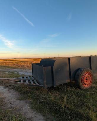 CARRELLO RIMORCHIO  MOTOCOLTIVATORI e TRATTORINI