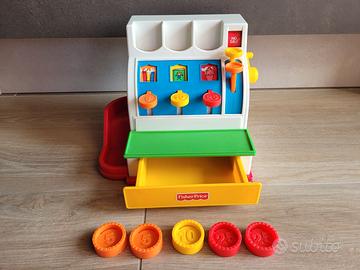 Registratore di Cassa Vintage marca Fisher Price