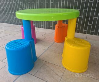 Tavolino bambini 4 posti