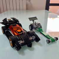 Lego Batman DC Batmobile e Dragster