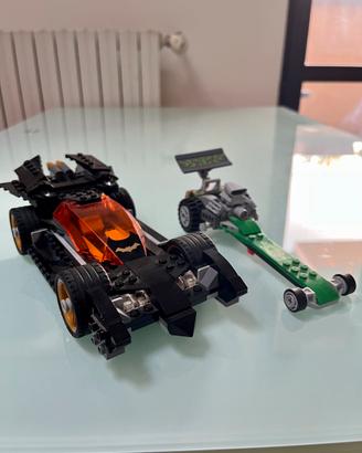Lego Batman DC Batmobile e Dragster