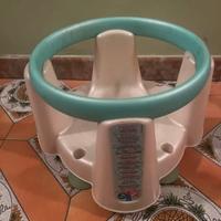 Seggiolino doccia con ventose.