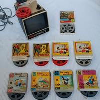 Proiettore anni 70 Goku Mini Vision + 9 film 8mm