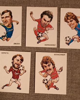 lotto 5 figurine panini calciatori 1983-84 rare!