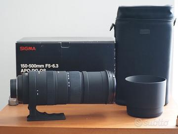 Teleobiettivo Sigma (Nikon) 150-500 mm