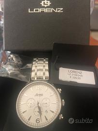 Orologio Uomo LORENZ 21063AA Chrono sub 50mt