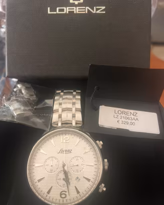 Orologio Uomo LORENZ 21063AA Chrono sub 50mt