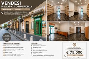 Negozio 60 mq ristrutturato - Corso Italia