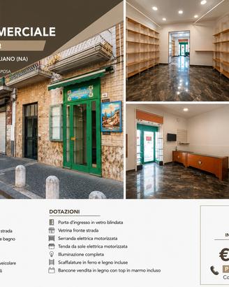 Negozio 60 mq ristrutturato - Corso Italia Sec