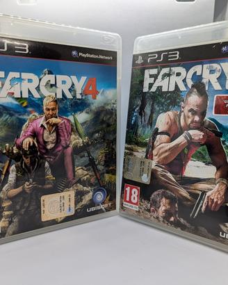 Far Cry 3 + 4 PS3