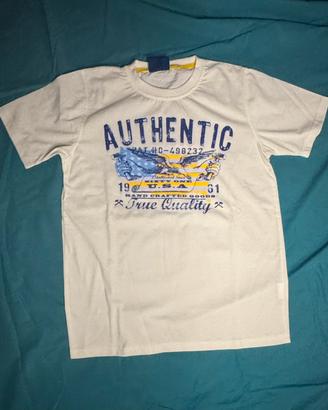 Maglietta bianca Authentic