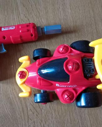 MACCHININA BUILD & PLAY CON CACCIAVITE A BATTERIA