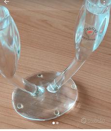 candelabro di cristallo colle
