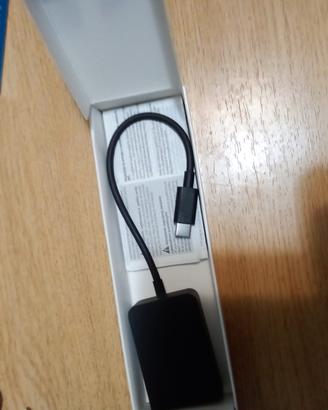 adattatore usb-c para VGA nuovo in custodia origin
