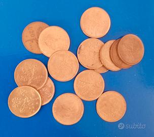 15 monete da 20 Lire - Vari anni
